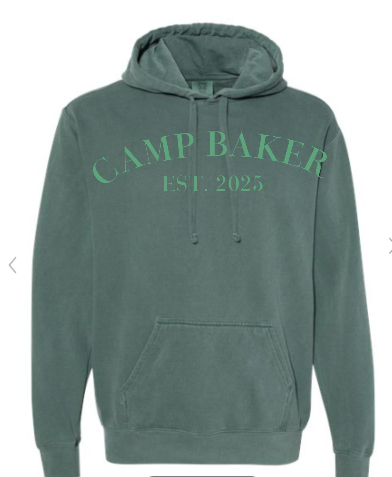 Comfort Colors 1567 Embroidered Logo Hoodie