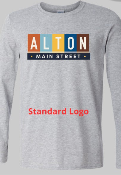 Wear Alton with Pride – Unisex Main Street Logo Long Sleeve T Shirt