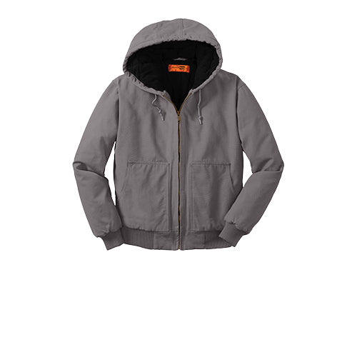 CornerStone Washed Duck Cloth Insulated Hooded Work Jacket