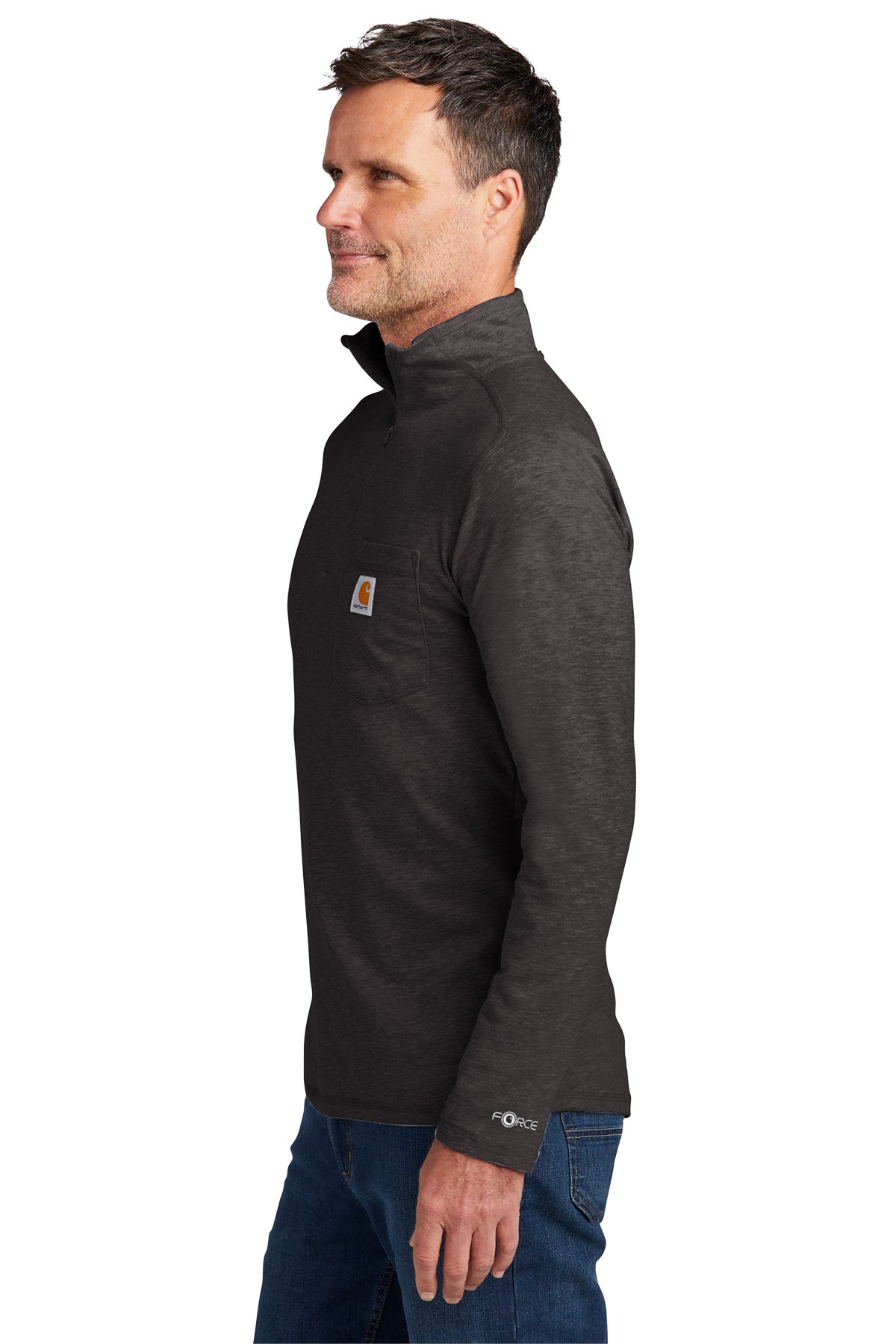Carhartt Force 1/4 Zip Long Sleeve Shirt