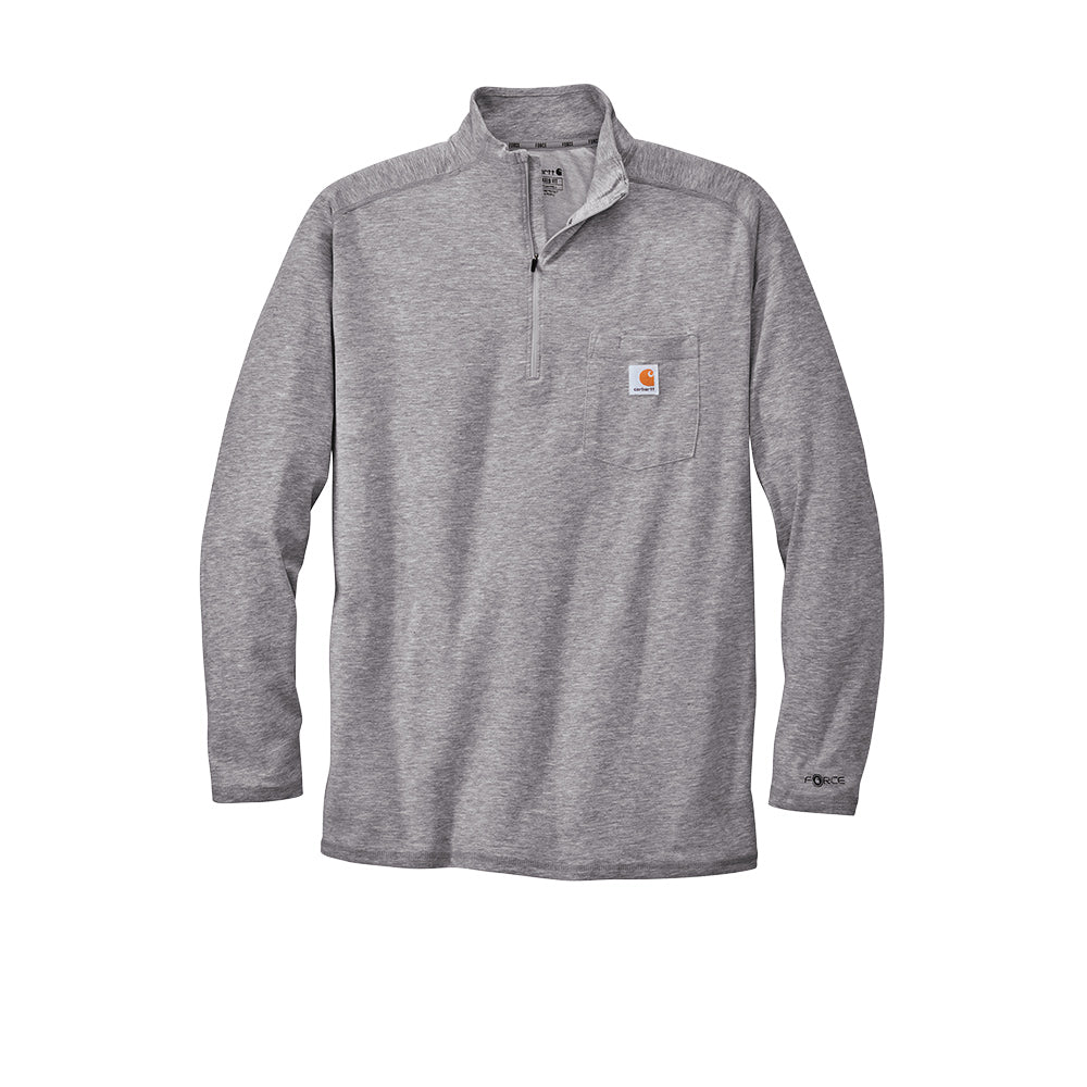 Carhartt Force 1/4 Zip Long Sleeve Shirt