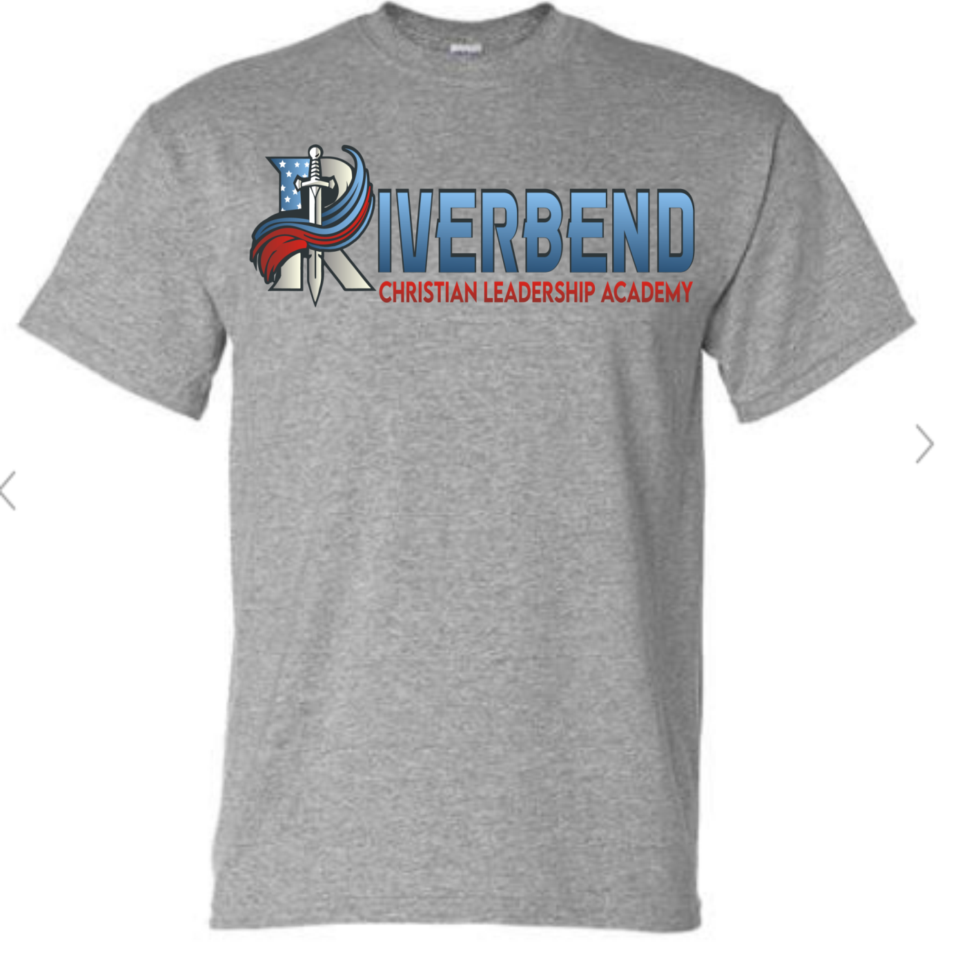 The Gildan 8000 Classic Logo Tshirt