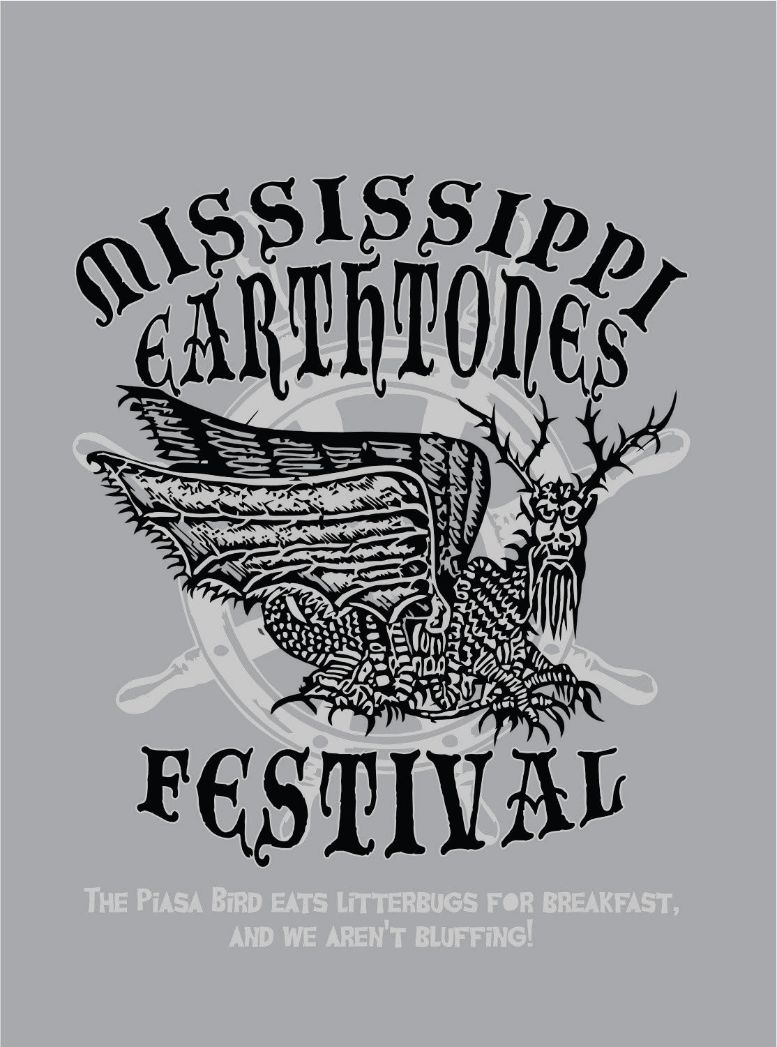 2016 Mississippi Earthtones Festival T-Shirt