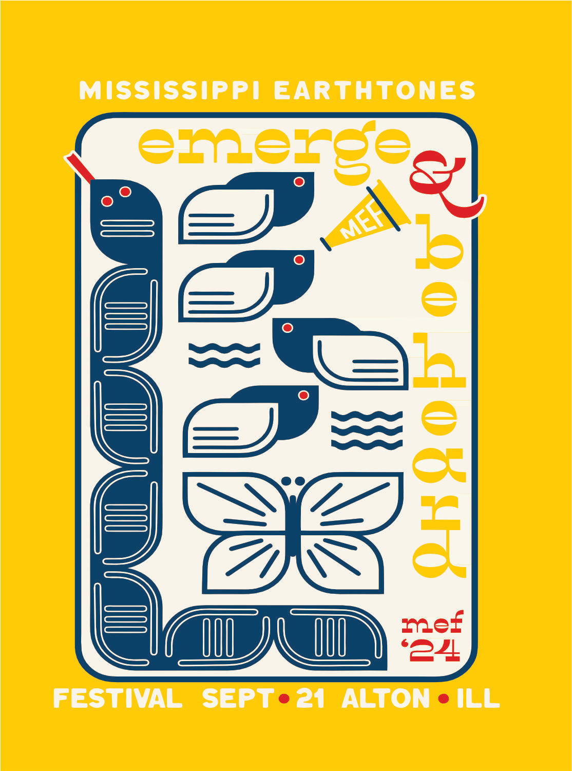 2024 Mississippi Earthtones Festival T-Shirt