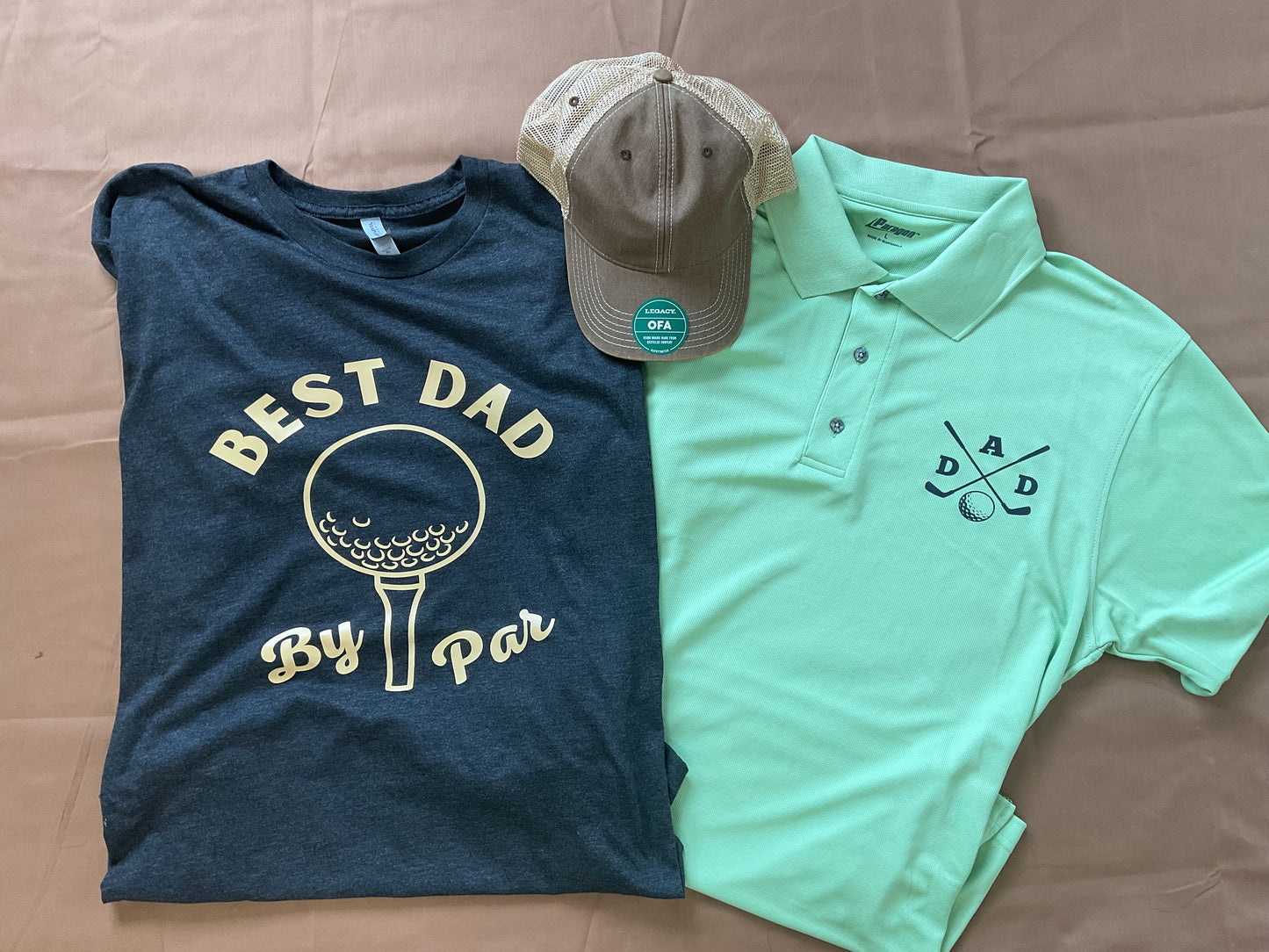 “Best Dad by Par” Short Sleeve Tshirt