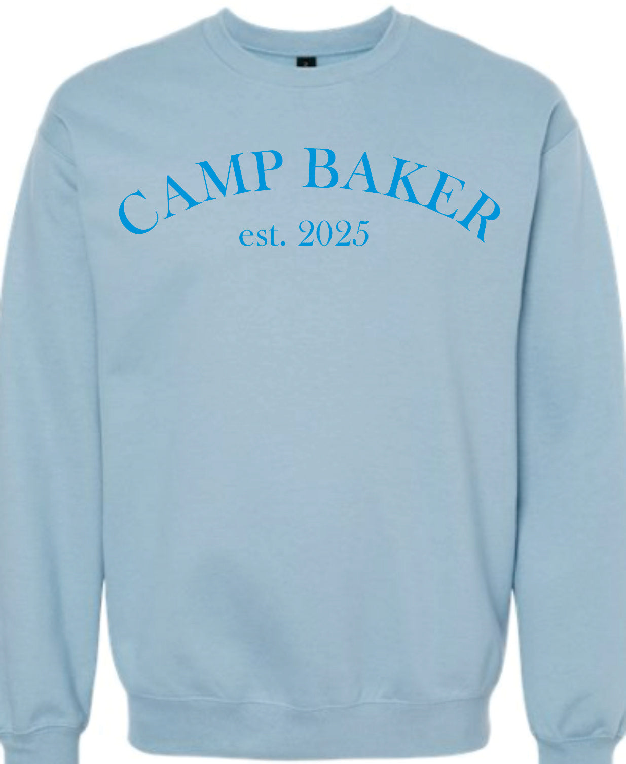 Gildan Soft Style SF000 Embroidered Logo Crewneck