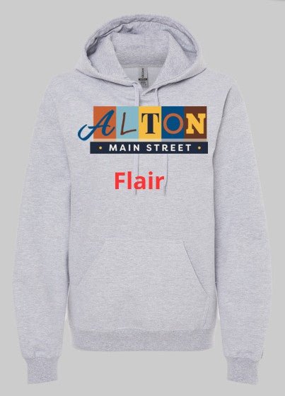 Stay Warm in Style – Alton Main Street Logo Hoodie