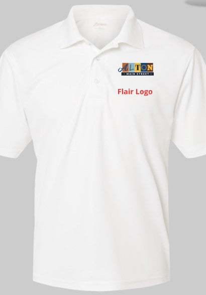 Represent Alton in Style – Embroidered Main Street Polo