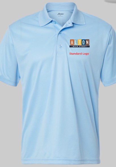 Represent Alton in Style – Embroidered Main Street Polo