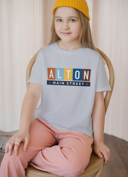 Little Locals, Big Style – Alton Main Street Kids Tee