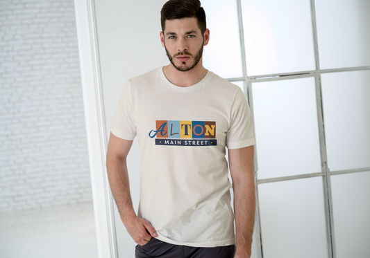 Alton Main Street Logo Tee – Soft, Stylish & Local