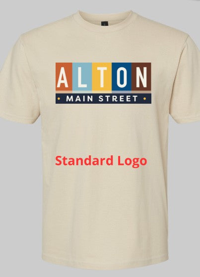 Alton Main Street Logo Tee – Soft, Stylish & Local