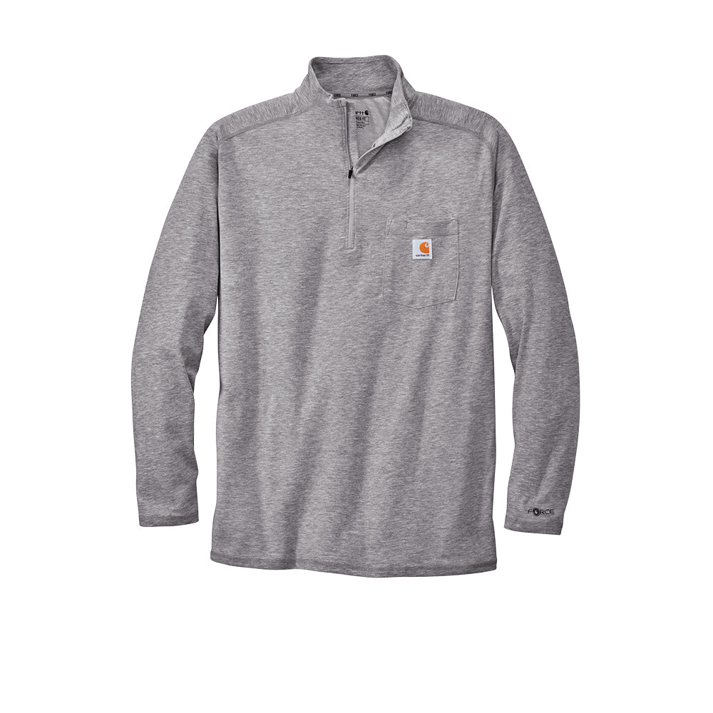 Carhartt Force 1/4 Zip  Long Sleeve Shirt