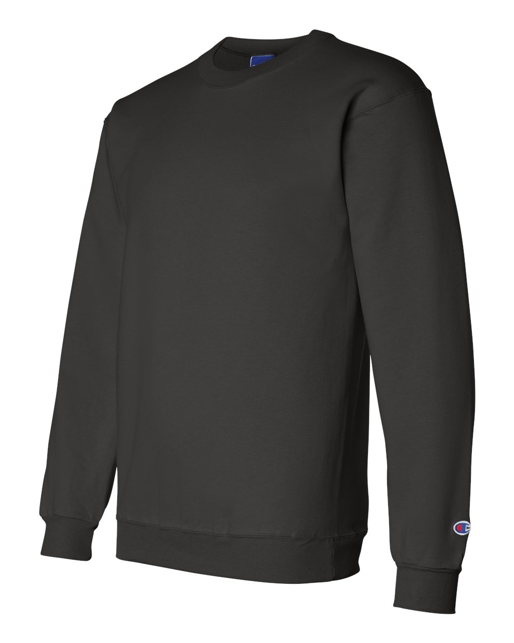 Unisex Champion® Classic Crewneck Embroidered Logo Sweatshirt