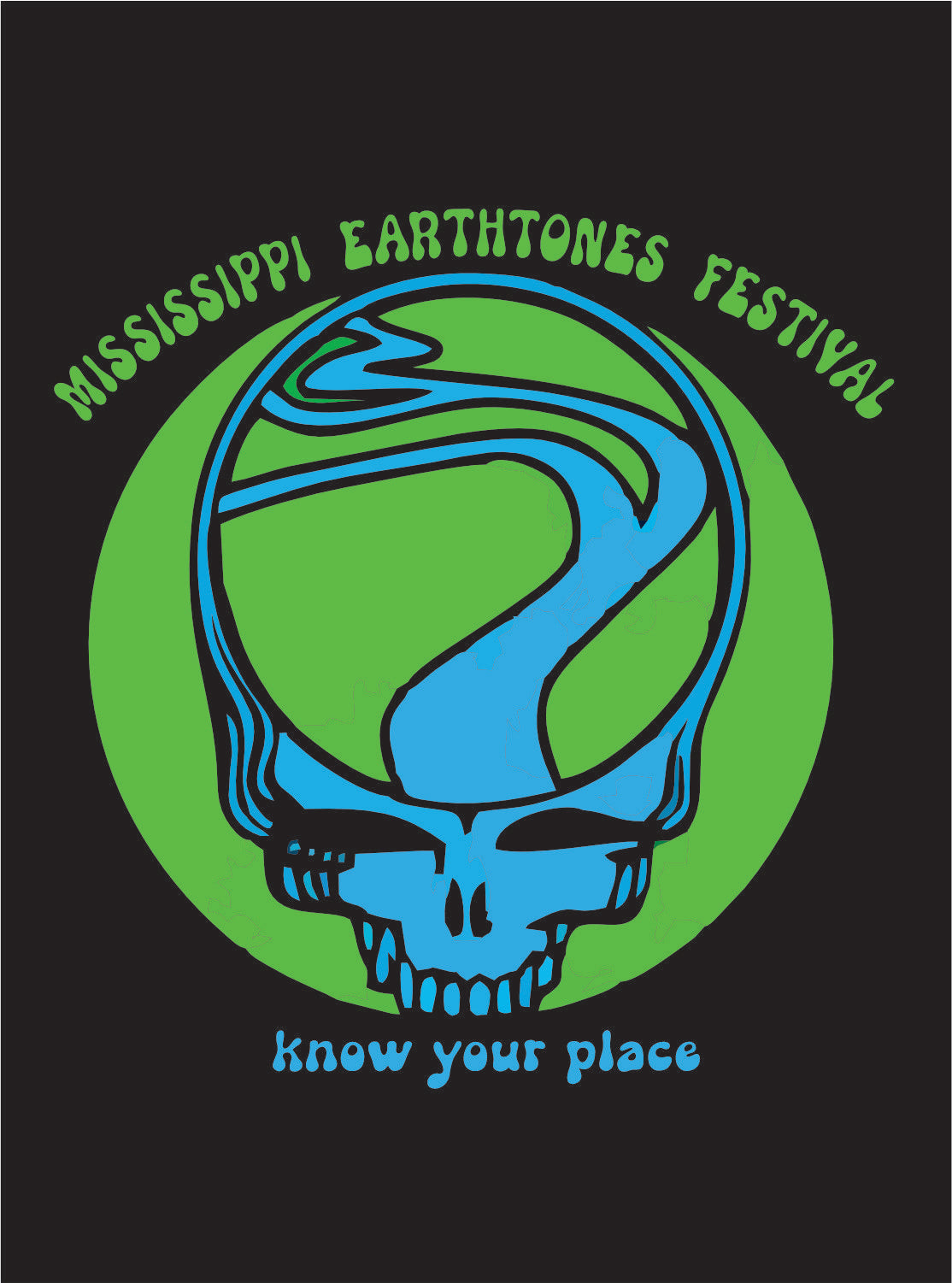 2014 Mississippi Earthtones Festival T-Shirt