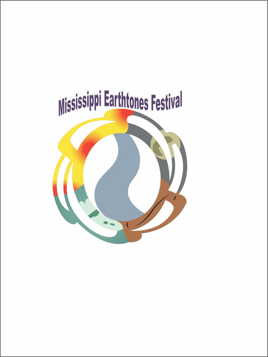 2008 Mississippi Earthtones Festival T-Shirt Design