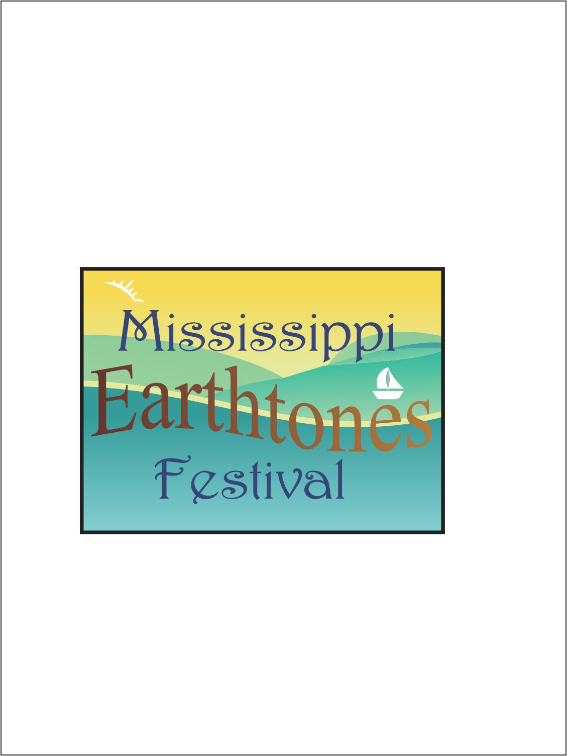 2009 Mississippi Earthtones Festival T-Shirt