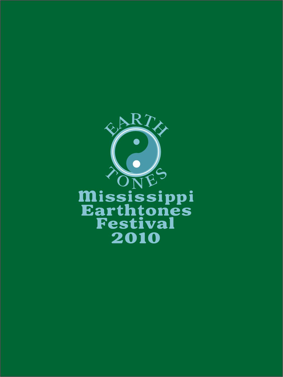 2010 Mississippi Earthtones Festival T-Shirt