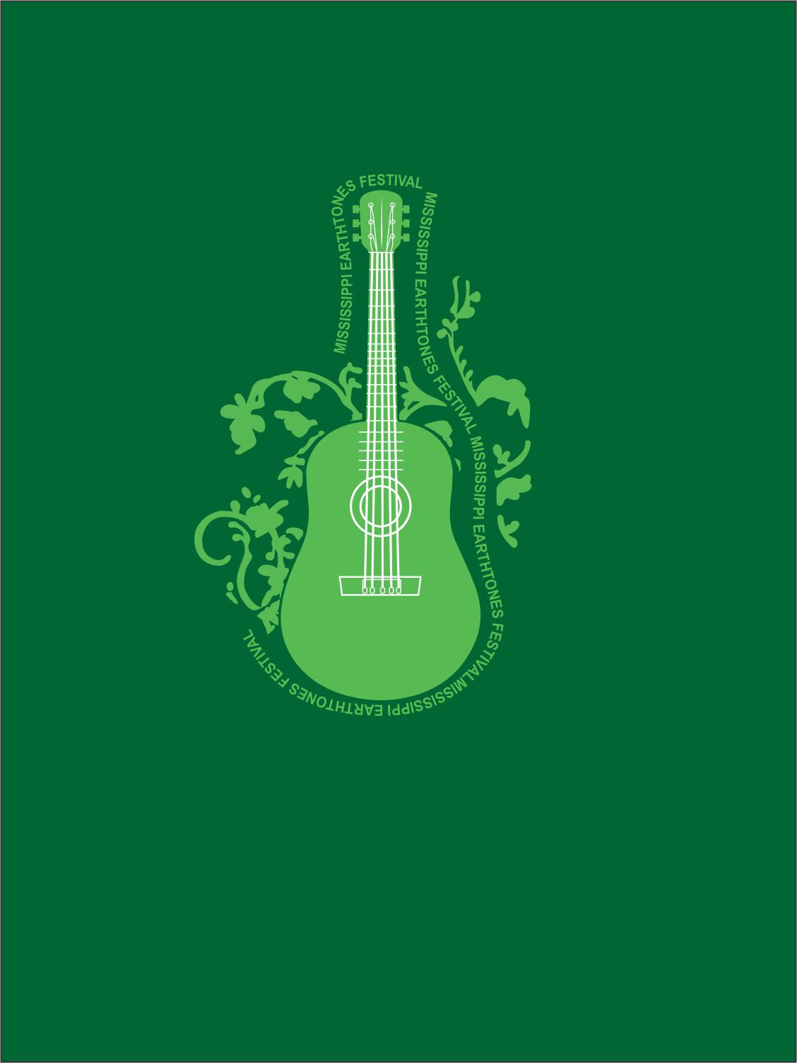 2012 Mississippi Earthtones Festival T-Shirt