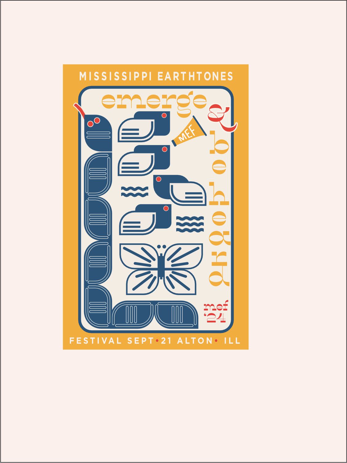 2024 Mississippi Earthtones Festival T-Shirt