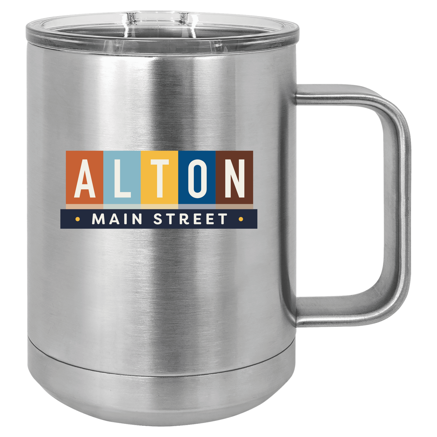 Take Alton On the Go. 15 0z Logo'd Coffee Mug